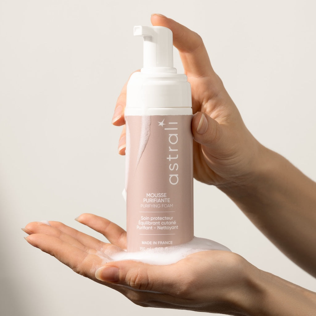 Mousse purifiante Astrali : comment l’utiliser pour une peau nette et équilibrée